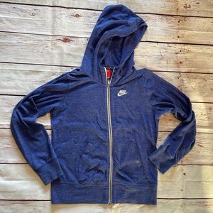 Junior’s Nike Sportswear Vintage Full Zip Hoodie Size XL